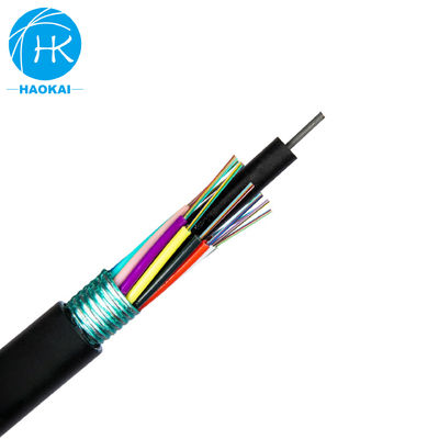 Stranded GYTS Outdoor Fiber Cable met enkel staaldraad Centrum Versterking Waterdicht