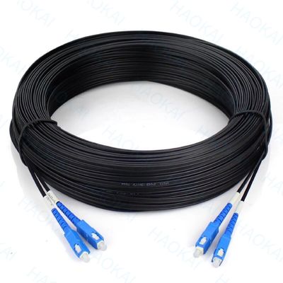 FTTH Drop Fiber Patch Cord SC APC FC ST LC Staaldraad FRP Data Center Systems