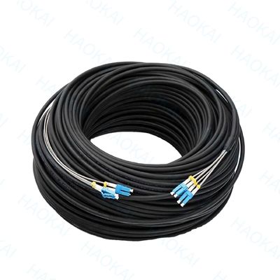 FTTH Drop Fiber Patch Cord SC APC FC ST LC Staaldraad FRP Data Center Systems