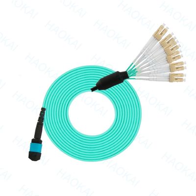 Compact MPO / MTP-vezeloptisch patchcord OM3-vezeloptisch patchcord