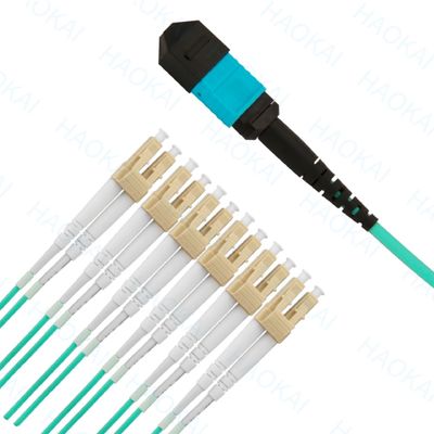 Compact MPO / MTP-vezeloptisch patchcord OM3-vezeloptisch patchcord