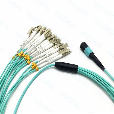 Compact MPO / MTP-vezeloptisch patchcord OM3-vezeloptisch patchcord
