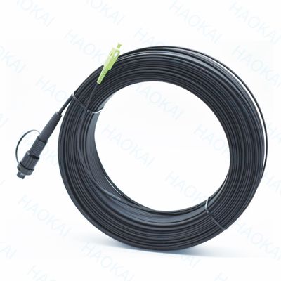 Buiten FTTH glasvezel patch cord Mini SC APC waterdicht connector