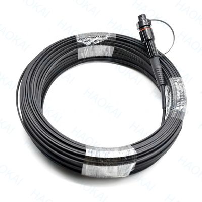 IP68 Outdoor Drop Cable FTTX Solution Waterdichte connector met glasvezel