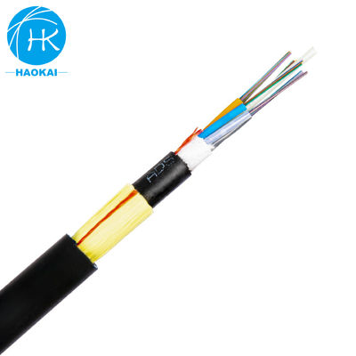 Alle media zelfdragende outdoor optische kabel lichtgewicht met AT-schede