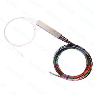 1X2 Mini Fiber PLC Splitter PBT Coupler Met SC / APC Connector