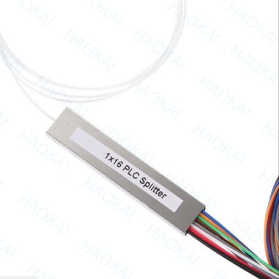 FTTH 1x4 1x8 Fiber PLC Splitter Mini Steel Tube Met SC APC Connector