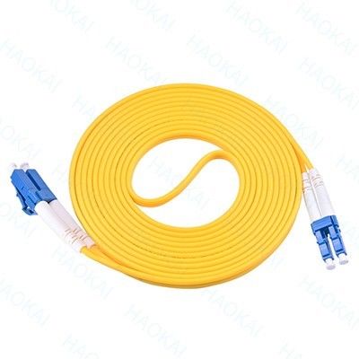 Duplex Lc Lc Patch Cord Single Mode Fiber Optic Patch Cord High Density Architecturen