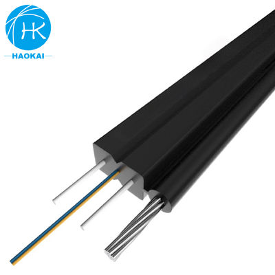 FTTH Indoor Drop Cable Staaldraad 1core 2core 4core Zelfondersteunende glasvezelkabel