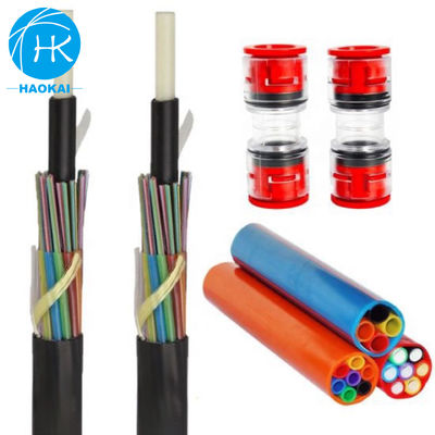 PE micro luchtgeblazen kabel coating en stranding HDPE micro duct tube
