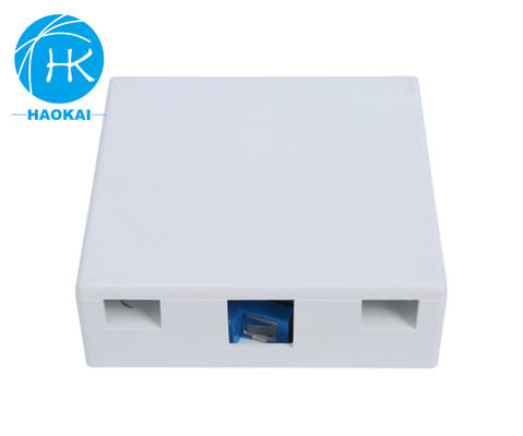 2kern Mini Terminal Box SC Glasvezel Toegang 86type Indoor Ftth Wand Montage Box