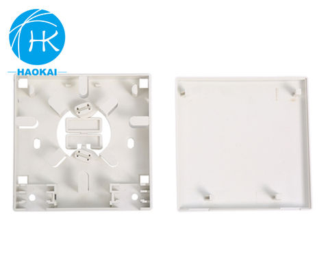 2port Indoor FTTH Faceplate Box Desktop SC LC UPC 86type Mini Fiber Optic Rosette Box