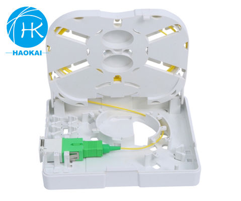 Indoor Mini Ftth Rosette Box 1core 2core Met SC LC UPC gesloten