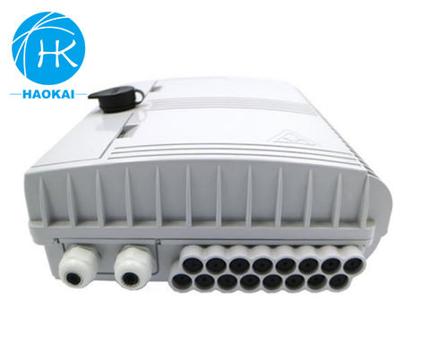 ABS Plastic Fiber Optic Termination Box 16 Ports FTTH NAP CTO Box