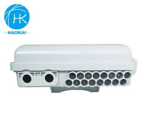 Waterdichte outdoor glasvezel-koppeldoos Plastic 16-kern FTTH-doos