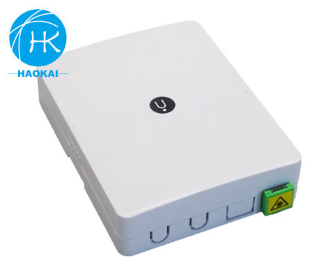 Wand gemonteerde glasvezel rosette box 1port 2port mini faceplate optische FTTH box