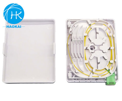 Wand gemonteerde glasvezel rosette box 1port 2port mini faceplate optische FTTH box