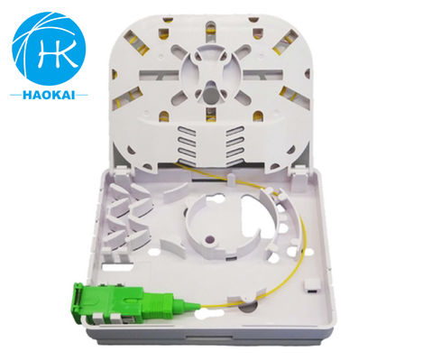 Wand gemonteerde glasvezel rosette box 1port 2port mini faceplate optische FTTH box