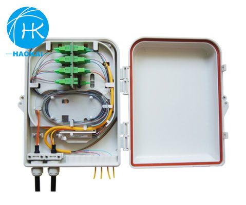 Luchtwaterdicht FTTH-doos 16poort glasvezel wandmontage distributie doos splice sluiting