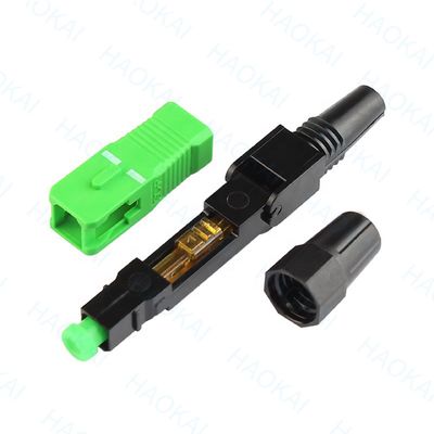 SC APC Glasvezel snelle connector 55 mm lengte Glasvezel snelle connector
