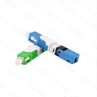 Eenvoudige of meervoudige glasvezel snelle connector SC UPC APC glasvezel snelle connector