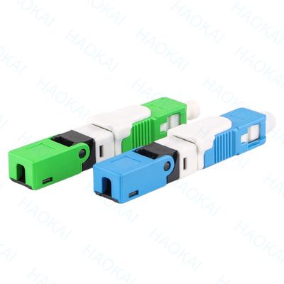 Eenvoudige of meervoudige glasvezel snelle connector SC UPC APC glasvezel snelle connector