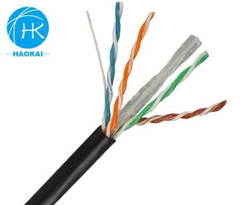 Solid Bare Copper Indoor LAN Cable UTP CAT6 Op maat gemaakte 4par 23awg 0.57mm 250MHz