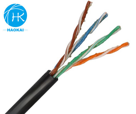 CCA UTP CAT5E LAN-kabel buiten gelatine gevulde hoge temperatuurbestandheid
