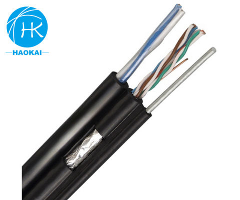 Outdoor UTP CAT5E kabel Puur koper LAN kabel met stroom en boodschapper