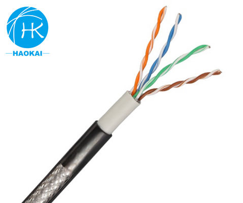 CCA Indoor LAN Network Cable SFTP CAT5E Eco Friendly PVC Jacket