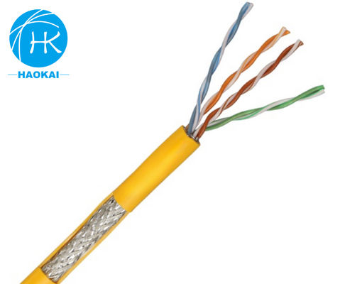 CCA Indoor LAN Network Cable SFTP CAT5E Eco Friendly PVC Jacket