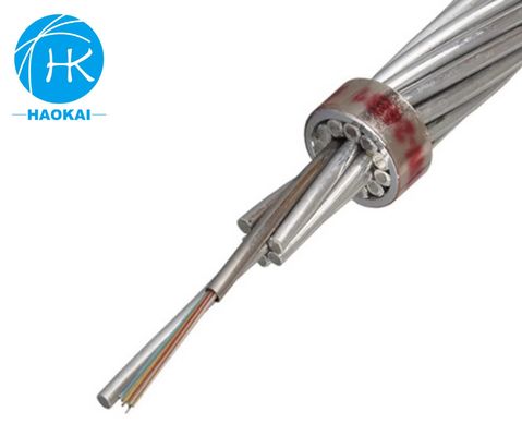 Buiten OPGW G652d Stranded Ground Wire Fiber Optic Cable 24core 48core 96core 144core