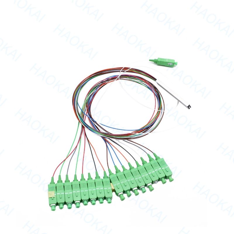 1x32 PLC Glasvezel Splitter Glasvezel Coupler Splitter Met SC APC Connetcor