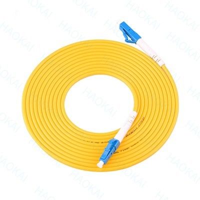 Duplex Lc Lc Patch Cord Single Mode Fiber Optic Patch Cord High Density Architecturen