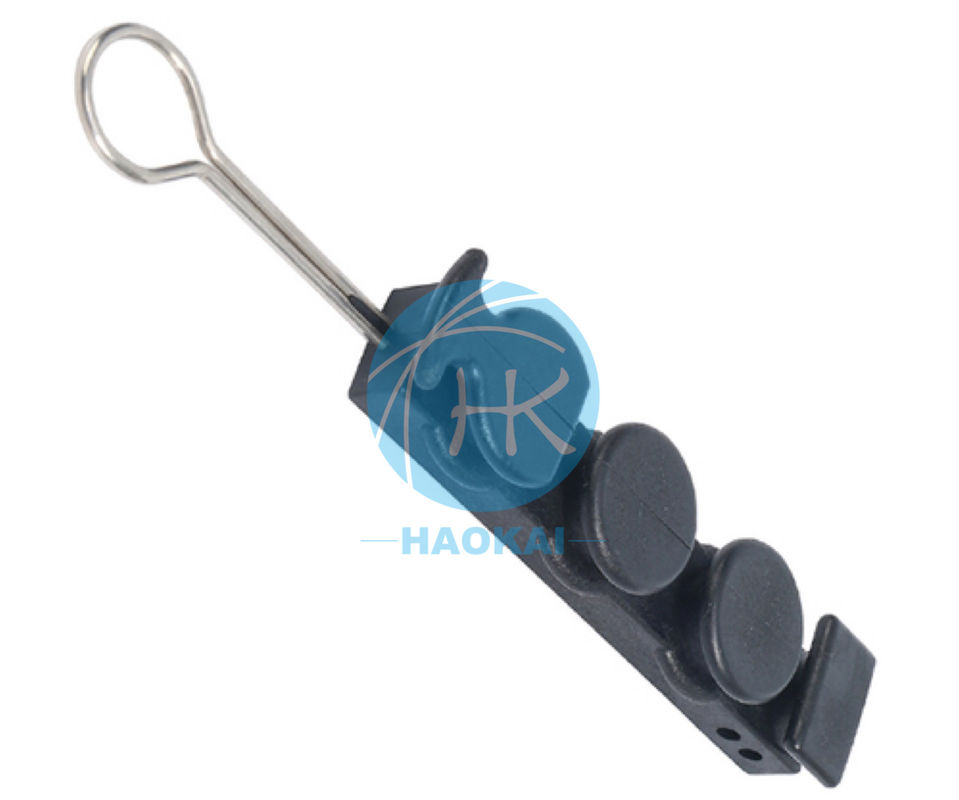 FTTH J S Hook Fitting Spanning Clamp Drop Cable Roestvrij staal Anker Clamp