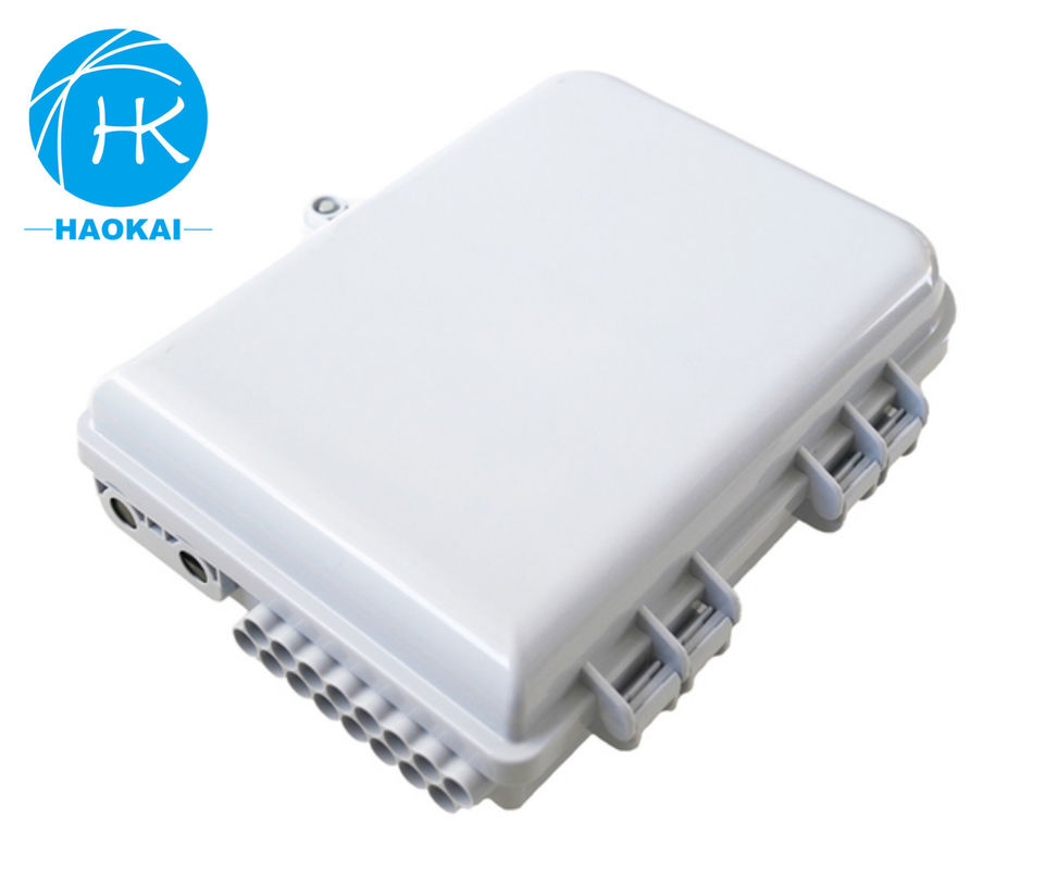 Waterdichte outdoor glasvezel-koppeldoos Plastic 16-kern FTTH-doos