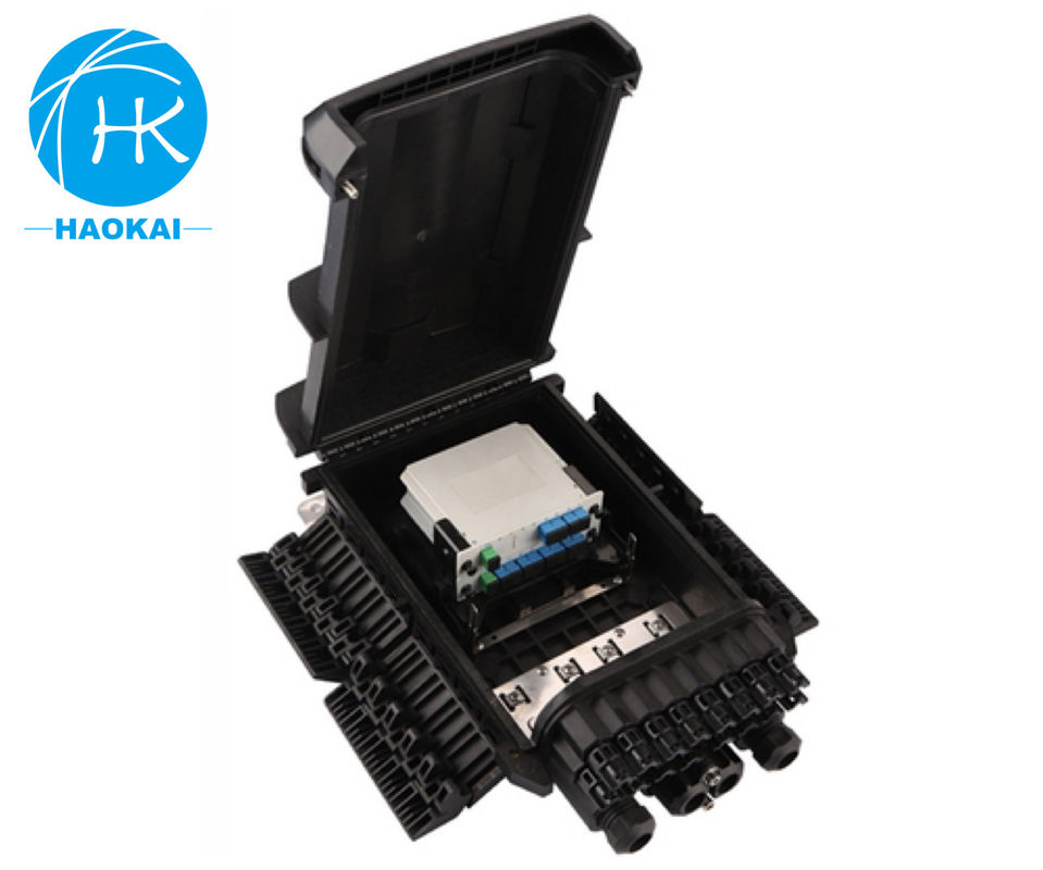 Buitenmuurstaaf gemonteerd FTTH-distributie doos Nap FDB-doos met PLC-splitter