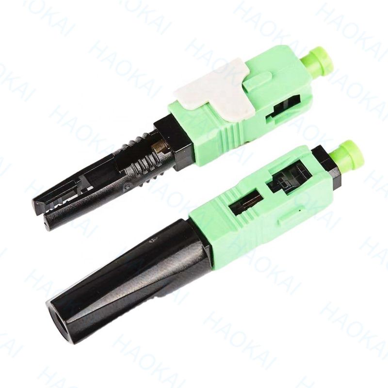 0.3db 60mm SC APC Fast Connector SM FTTH Glasvezel Quick Connector