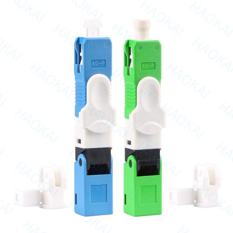 Eenvoudige of meervoudige glasvezel snelle connector SC UPC APC glasvezel snelle connector